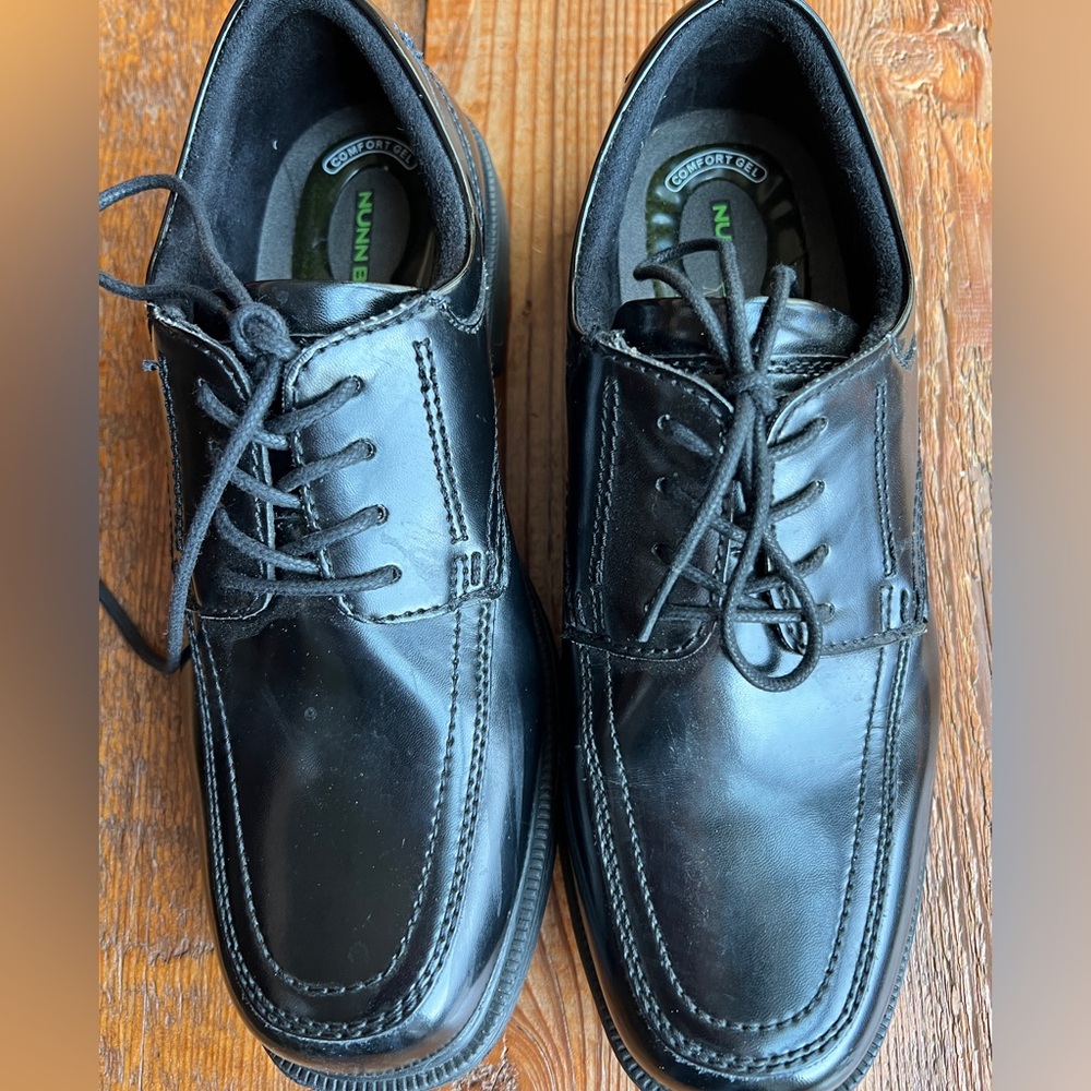 Dress shoes, worn twice before outgrown